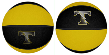 Rubber basketballs for high school basketball camp. Official size and intermediate size basketballs for sale.