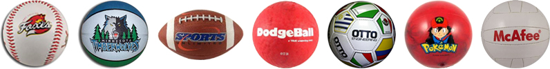 Personalized sports balls for sale. Order custom basketballs with your logo printed onto each basketball.